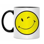 Кружка двухцветная