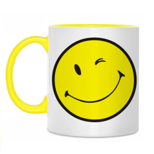 Кружка Смайл подмигнуть