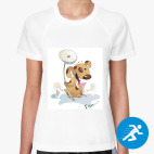 Женская спортивная футболка