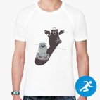 Мужская спортивная футболка