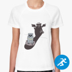 Женская спортивная футболка