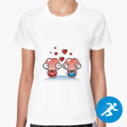 Женская спортивная футболка