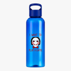 Прозрачная спортивная бутылка