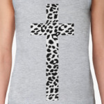крест с текстурой 'леопард'