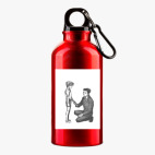 Металлическая бутылка 400 мл UV-DTF