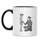 Кружка двухцветная