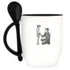 Кружка с ложкой