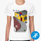 Женская спортивная футболка