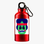 Металлическая бутылка 400 мл UV-DTF