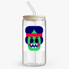 Банка с бамбуковой крышкой