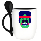 Кружка с ложкой