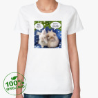 Женская футболка органик