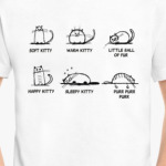 Soft kitty, warm kitty, Little ball of fur