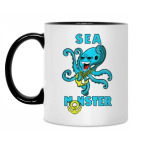 Кружка двухцветная