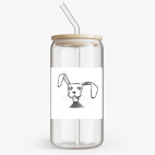 Банка с бамбуковой крышкой