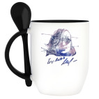 Кружка с ложкой