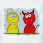 Женская футболка, белая