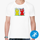 Мужская спортивная футболка