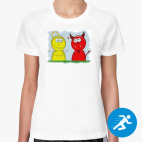 Женская спортивная футболка