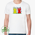 Мужская футболка органик