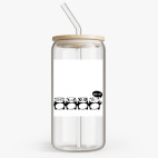 Банка с бамбуковой крышкой