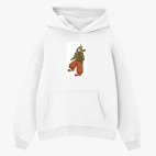 Толстовка худи оверсайз