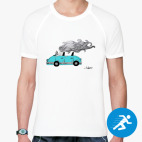 Мужская спортивная футболка