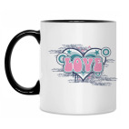 Кружка двухцветная