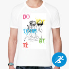 Мужская спортивная футболка