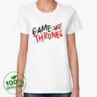 Женская футболка органик