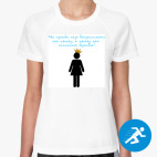 Женская спортивная футболка