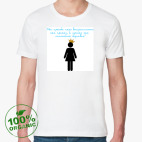 Мужская футболка органик