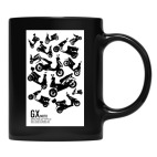 Кружка цветная UV-DTF