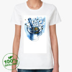 Женская футболка органик