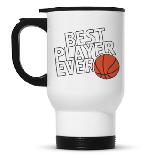 Кружка-термос с принтом  Best player ever.
