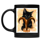 Кружка цветная UV-DTF