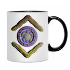 Кружка двухцветная