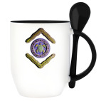 Кружка с ложкой