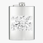 Фляжка стальная