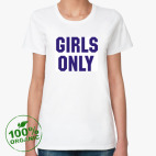 Женская футболка органик