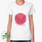 Женская футболка органик