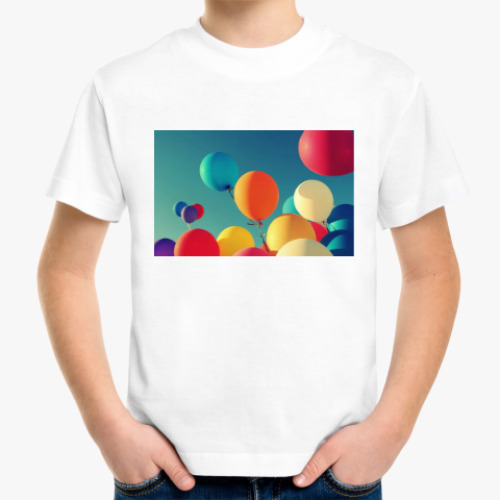Детская футболка Разноцветные шары