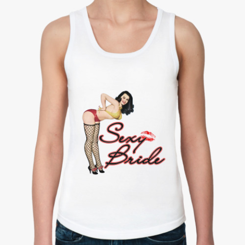Женская майка с принтом  SexyBride