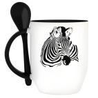 Кружка с ложкой