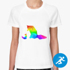 Женская спортивная футболка