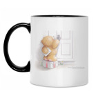 Кружка двухцветная