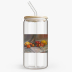 Банка с бамбуковой крышкой