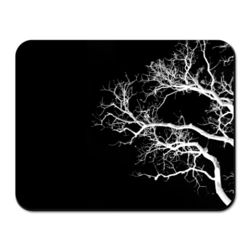 Коврик для мыши с принтом деревья