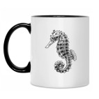 Кружка двухцветная