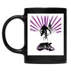 Кружка цветная UV-DTF